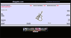 Desktop Screenshot of ilbagatto.com